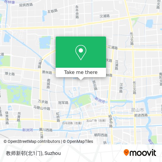 教师新邨(北1门) map
