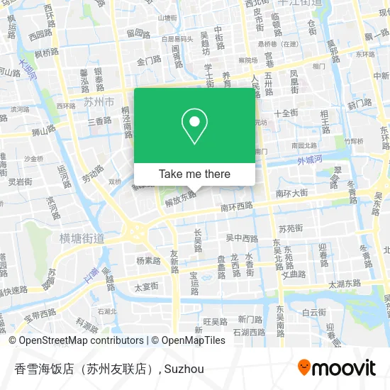 香雪海饭店（苏州友联店） map