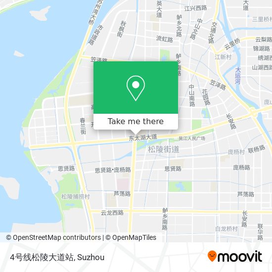 4号线松陵大道站 map
