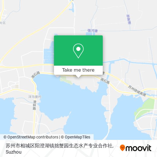 苏州市相城区阳澄湖镇拙蟹园生态水产专业合作社 map