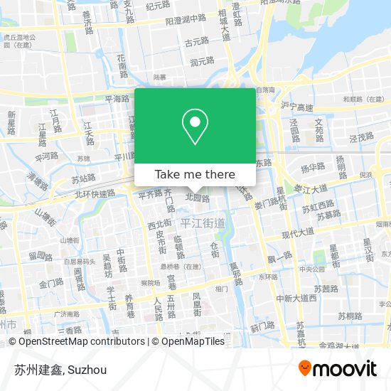 苏州建鑫 map