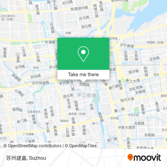 苏州建鑫 map