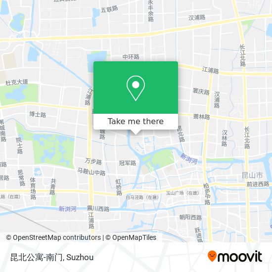 昆北公寓-南门 map