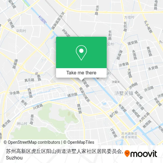 苏州高新区虎丘区阳山街道浒墅人家社区居民委员会 map
