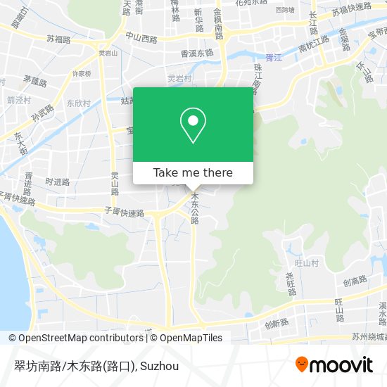 翠坊南路/木东路(路口) map