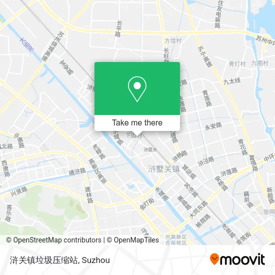 浒关镇垃圾压缩站 map