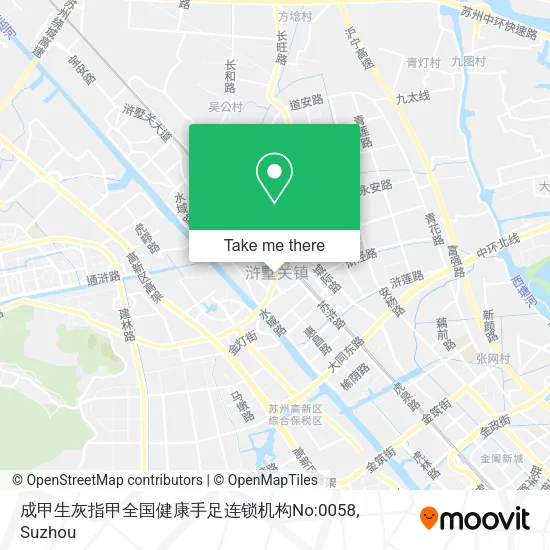 成甲生灰指甲全国健康手足连锁机构No:0058 map