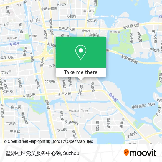 墅湖社区党员服务中心独 map