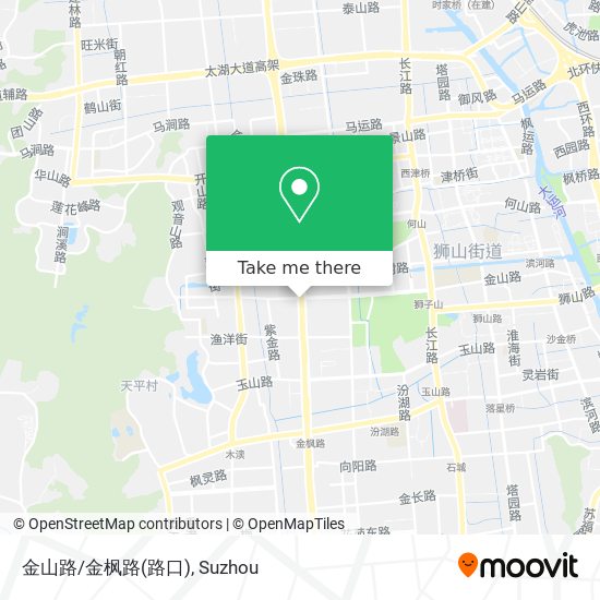 金山路/金枫路(路口) map