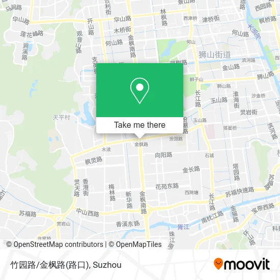 竹园路/金枫路(路口) map