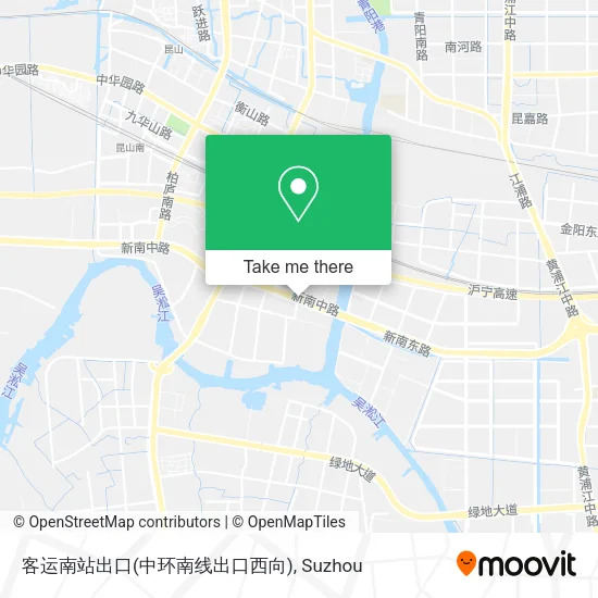 客运南站出口(中环南线出口西向) map