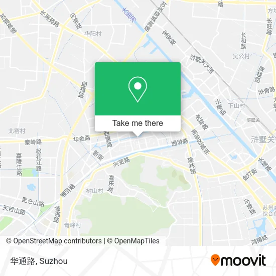 华通路 map