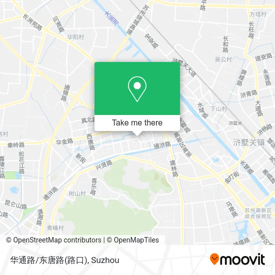 华通路/东唐路(路口) map