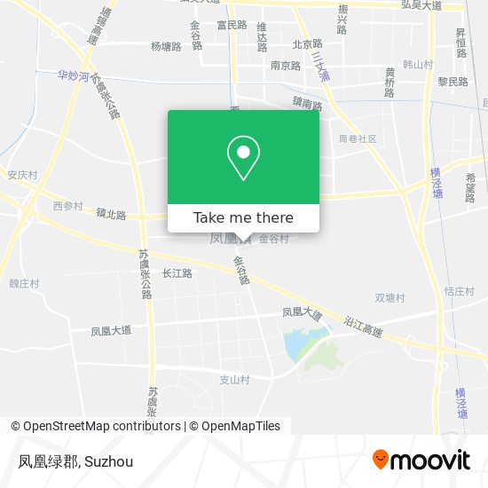 凤凰绿郡 map