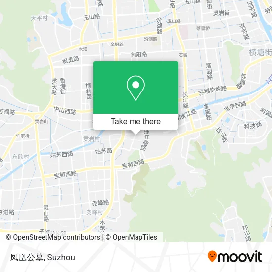 凤凰公墓 map
