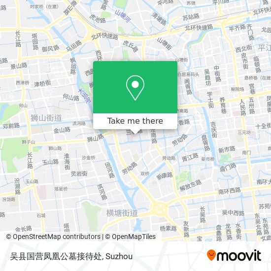 吴县国营凤凰公墓接待处 map