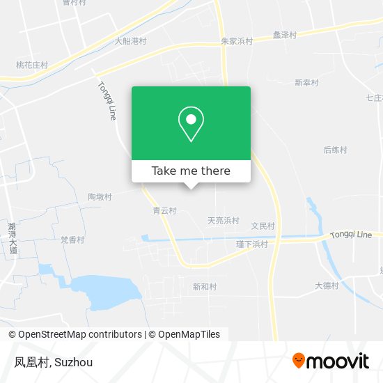 凤凰村 map