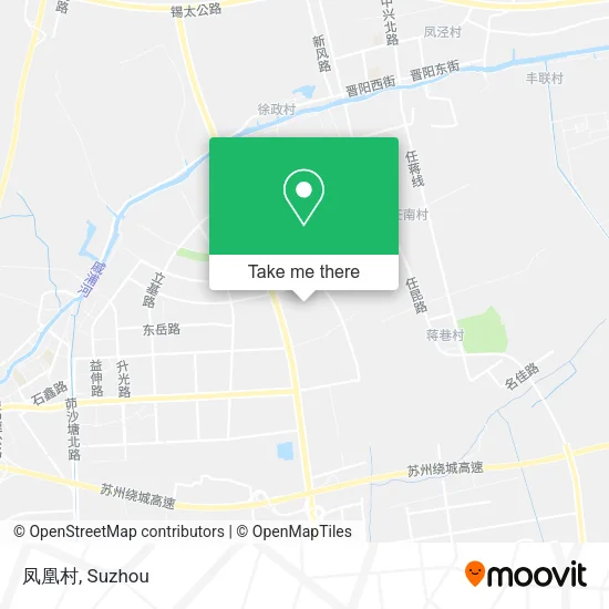 凤凰村 map