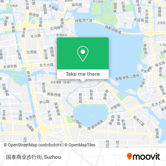 国泰商业步行街 map