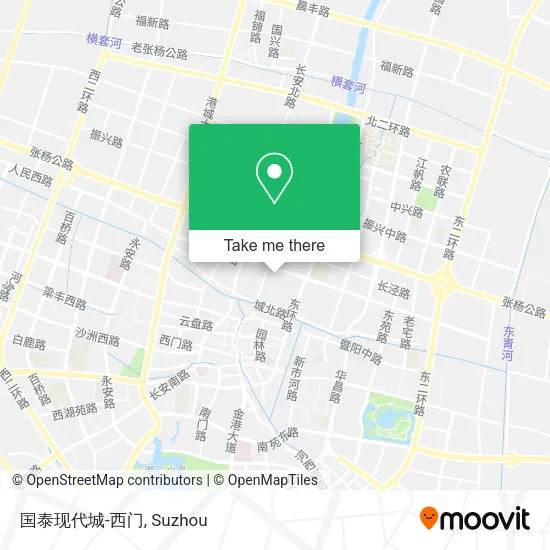 国泰现代城-西门 map