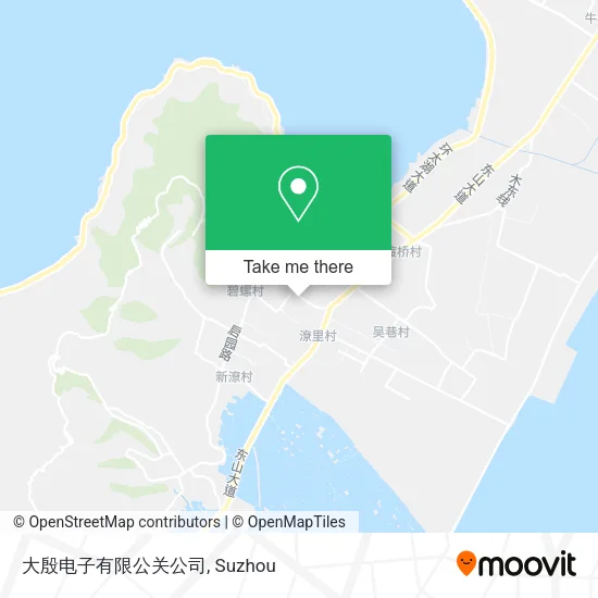大殷电子有限公关公司 map