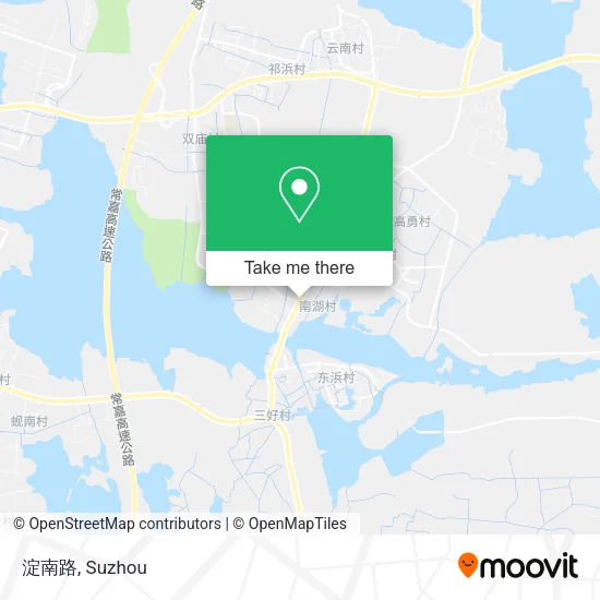 淀南路 map