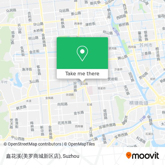 鑫花溪(美罗商城新区店) map