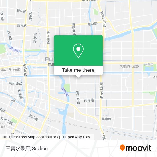 三雷水果店 map