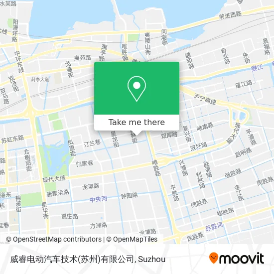 威睿电动汽车技术(苏州)有限公司 map