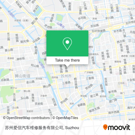 苏州爱信汽车维修服务有限公司 map