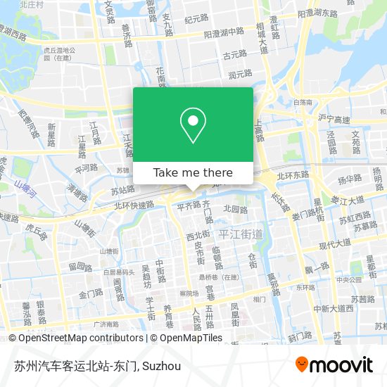 苏州汽车客运北站-东门 map