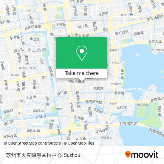 苏州市火灾隐患举报中心 map