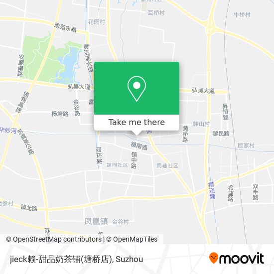 jieck赖-甜品奶茶铺(塘桥店) map