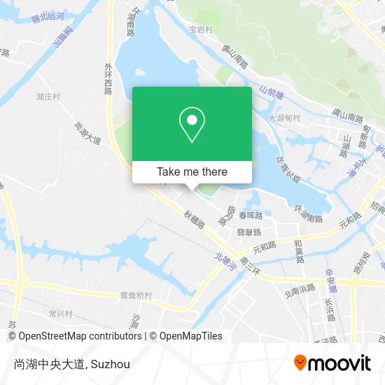 尚湖中央大道 map