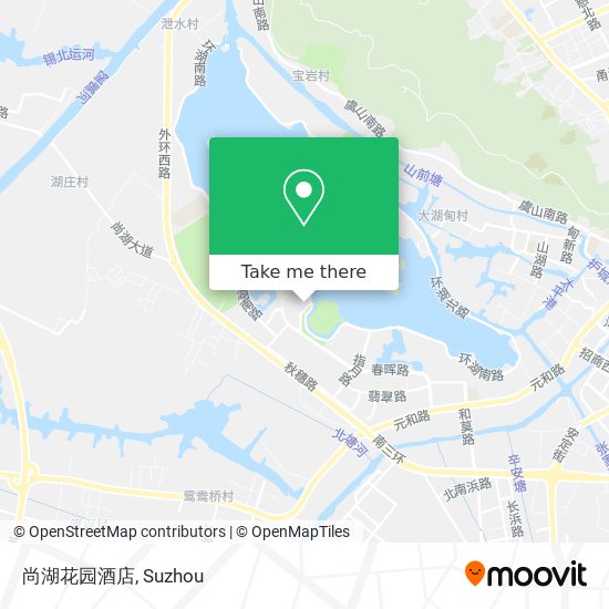 尚湖花园酒店 map