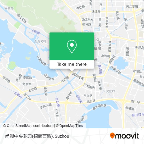 尚湖中央花园(招商西路) map