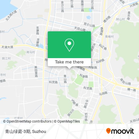 青山绿庭-3期 map