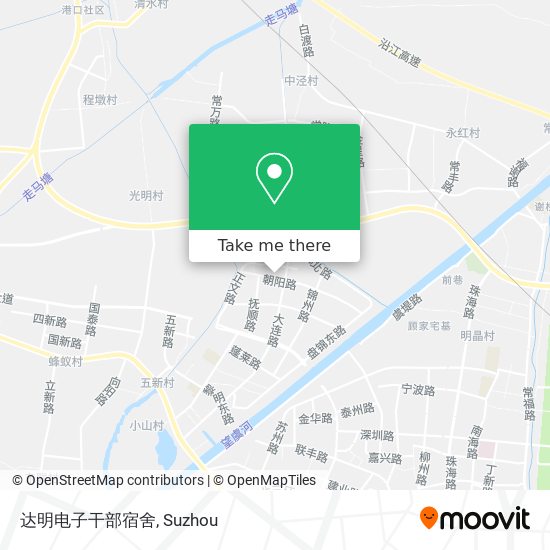 达明电子干部宿舍 map