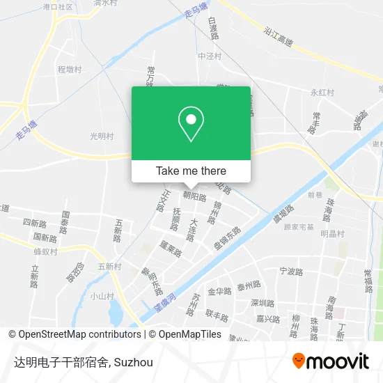 达明电子干部宿舍 map