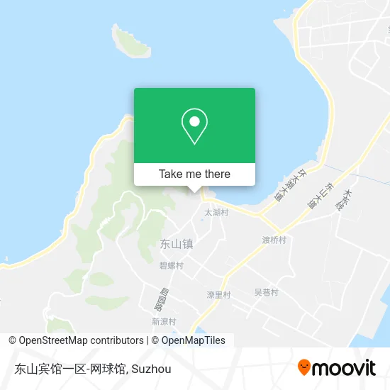 东山宾馆一区-网球馆 map