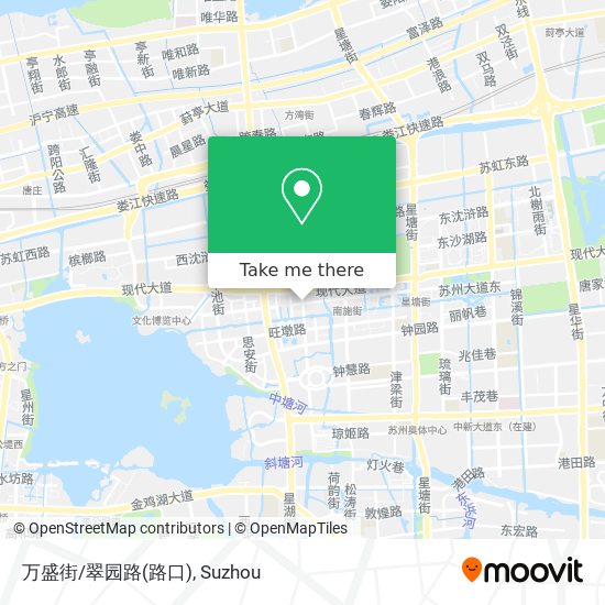 万盛街/翠园路(路口) map