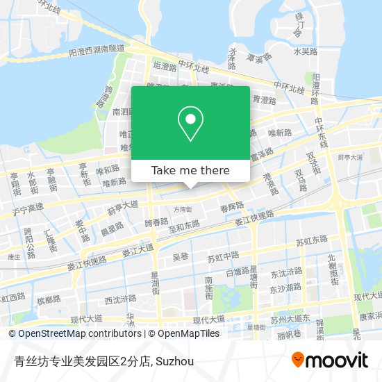 青丝坊专业美发园区2分店 map