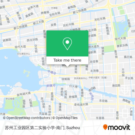 苏州工业园区第二实验小学-南门 map