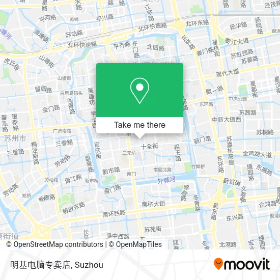 明基电脑专卖店 map