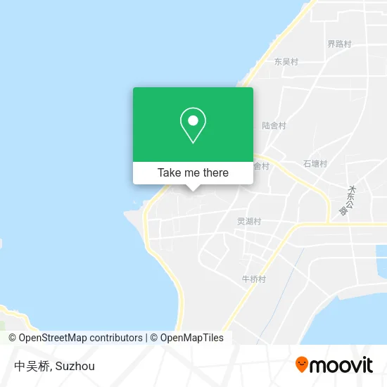 中吴桥 map