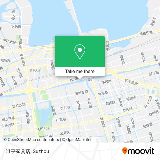 唯亭家具店 map