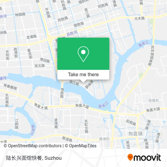 陆长兴面馆快餐 map