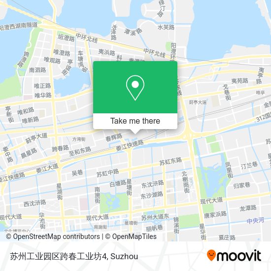 苏州工业园区跨春工业坊4 map