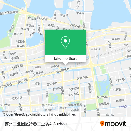 苏州工业园区跨春工业坊4 map