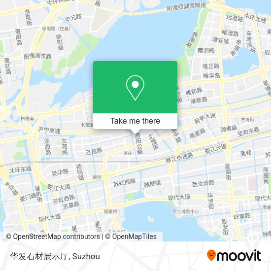 华发石材展示厅 map